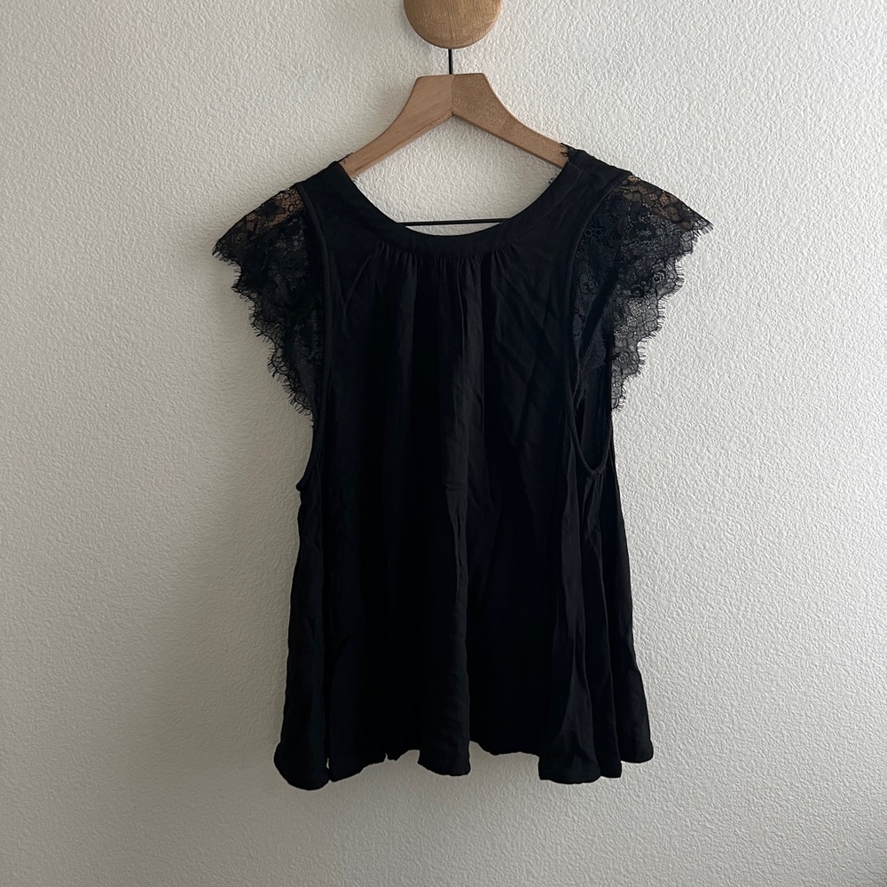 Free People Lace Cap Sleeve Tank - Picture 6 of 10